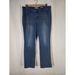 Nine West Jeans Women's Sz 16 Gramercy Minibootcut Medium Wash Normcore Stylish